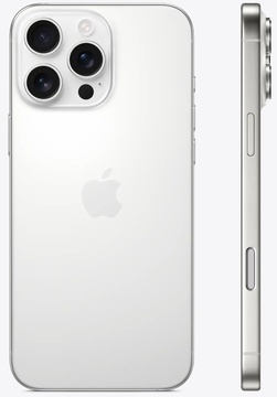 Apple iPhone 16 Pro Max 512GB eSIM White Titanium (MYW83)