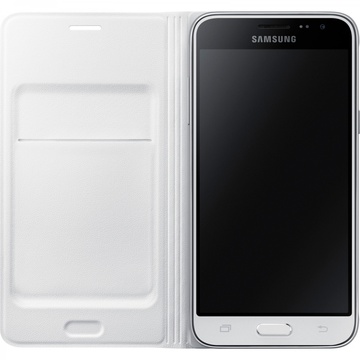 Samsung Flip Wallet for Galaxy J3 2016 J320H (EF-WJ320PWEGRU) White