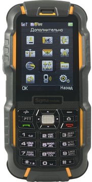 Sigma mobile X-treme DZ67 Travel Black Orange (UA UCRF)