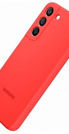 Samsung S901 Galaxy S22 Silicone Cover Glow Red (EF-PS901TPEG)