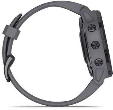 Garmin Fenix 6S Pro Solar Edition Amethyst Steel with Shale Gray Band (010-02409-15)