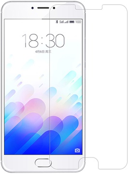 Simple Case 9H Glass for Meizu M3