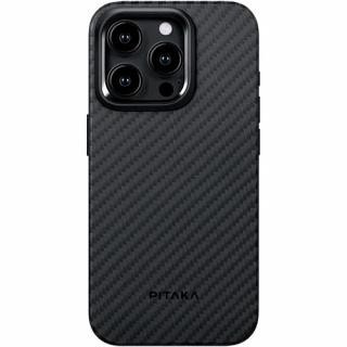 Pitaka MagEZ Case Pro 4 Twill 1500D Black/Grey for iPhone 15 Pro Max (KI1501PMP)