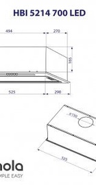 Minola HBI 5214 WH 700 LED