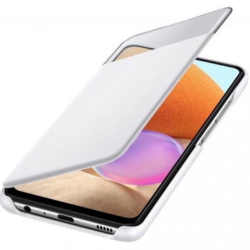 Samsung A325 Galaxy A32 Smart S View Wallet Cover White (EF-EA325PWEG)