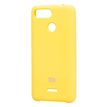 Xiaomi Silicone Cover for Redmi 6A Yellow