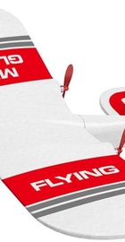 Самолет на радиоуправлении Kfplan Самолет со встроенным гироскопом White-Red (KF606)