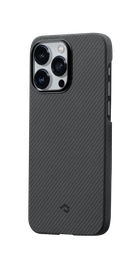 Pitaka MagEZ Case 3 Twill 1500D Black/Grey for iPhone 14 Pro Max (KI1401PM)