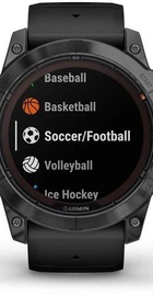 Garmin Fenix 7X Pro Solar Slate Gray w. Black Band (010-02778-00/01)