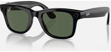 Ray-Ban Смарт-окуляри Meta Wayfarer Shiny Black Frame Green Lenses (RW4006 601/71 50-22)