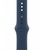 Apple Watch SE 44mm Silver Aluminum Case with Abyss Blue Sport Band (MKQ43)