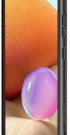 Samsung A325 Galaxy A32 Soft Clear Cover Black (EF-QA325TBEG)