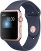 Apple Watch 42mm Series 2 Rose Gold Aluminum Case with Midnight Blue Sport Band (MNPL2)