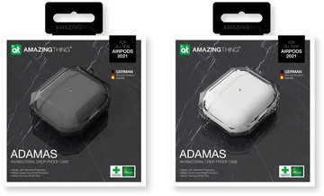 AmazingThing Adamas Case for Airpods 3 Clear Crystal