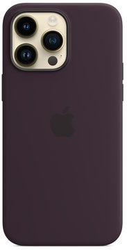 Apple iPhone 14 Pro Silicone Case with Magsafe Elderberry (high copy)