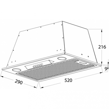 Pyramida ABH 52 PBA (700) WH