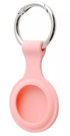 Apple AirTag Silicone Key Ring Pink Sand