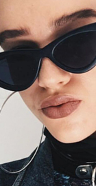Winla Fashion Design Cat Eye Sunglasses Women White/Grey (model WL1127)