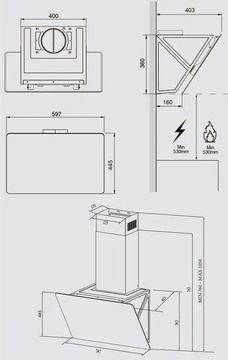 Interline FLOW BL A/60/GL/M