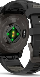 Garmin Fenix 8 Pro 47 mm AMOLED Carbon Gray DLC Titanium with Black/Pebble Gray (010-03198-00/01)