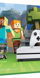 Microsoft Xbox One S 500Gb White + Minecraft