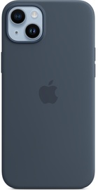 Apple iPhone 14 Plus Silicone Case with Magsafe Stormblue (high copy)