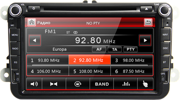 Audiosources AS-810 (Volkswagen: Passat, Caddy, Golf, Polo, Jetta, Tiguan, Touran, Amarok)