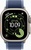 Apple Watch Ultra 3 GPS + Cellular 49mm Natural Tit. Case w. Blue/Bright Blue Trail Loop - S/M (MEWR4)