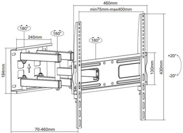 Brateck LPA24-46
