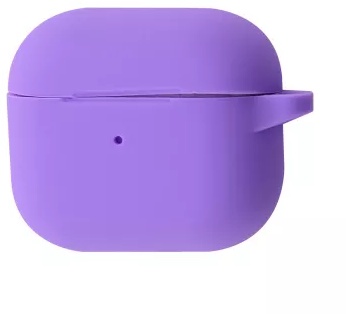 Airpods Simple Case Ultra Slim for Airpods 3 Light Purple