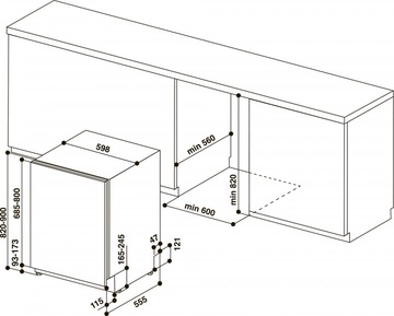 Whirlpool WIC 3C33 PFE