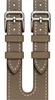 Apple Watch Hermes Leather Double Buckle Cuff 38mm/40mm/41mm/42mm Etoupe Swift (MNHR2)