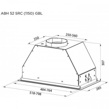 Pyramida ABH 52 SRC (1150) GBL