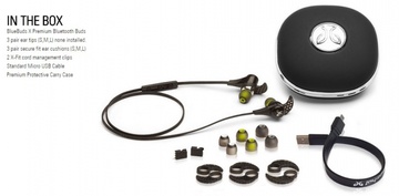JayBird BlueBuds X Midnight Black