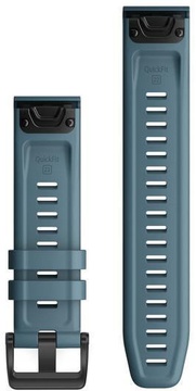 Garmin Ремешок для Fenix 6 22mm QuickFit Lakeside Blue Silicone bands (010-12863-03)