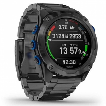 Garmin Descent Mk2i Bundle Titanium Carbon Grey w. Titanium Band w. Descent T1 (010-02132-12) (UA)