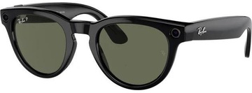 Ray-Ban Meta Headliner Shiny Black Frame/Green Lenses (RW4009 601/9A 50-23)