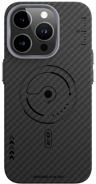 Blueo Air Aramid Fiber Phone Case (600D) for iPhone 15 Pro Max with MagSafe