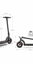 Sharp Electric Scooter (EM-KS2AEU-B)