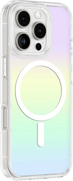 AmazingThing Minimal Case for iPhone 16 Pro with MagSafe Rainbow Clear