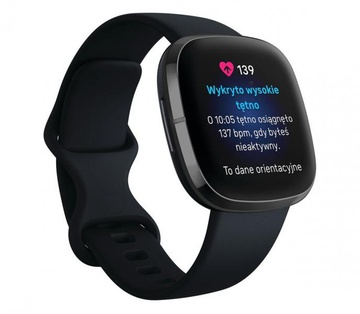 Fitbit Sense Carbon/Graphite Stainless Steel (FB512BKBK)