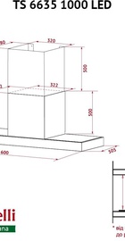 Perfelli TS 6635 I/BL 1000 LED