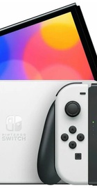 Nintendo Switch OLED with White Joy-Con