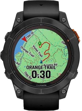 Garmin Fenix 7 Pro Solar Slate Gray w. Black Band (010-02777-00/01)