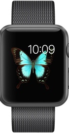 Apple Watch Sport 42mm Space Gray Aluminum Case with Black Woven Nylon (MMFR2)