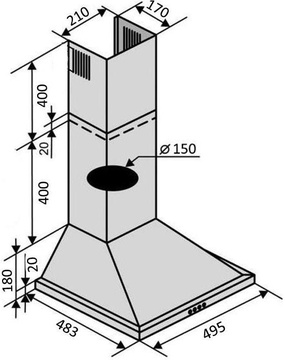 Ventolux LIDO 50 WH (700)