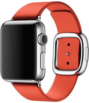 Apple Modern Buckle for Watch 38mm/40mm/41mm/42mm Red Medium (MMGY2)
