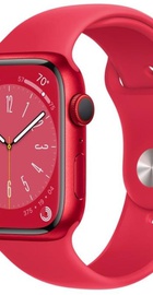 Apple Watch Series 8 GPS + Cellular 45mm PRODUCT RED Alu. Case w. PRODUCT RED S. Band M/L (MNVU3)