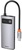 Baseus Metal Gleam Series 4-in-1 Multifunctional Type-C HUB Docking Station (2xUSB3.0 + 4KHD + Type-C) Gray (CAHUB-CY0G)
