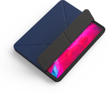 AmazingThing Anti-Bacterial Protection Evolution Folio Case For iPad Air 4/5 10.9'' (2020-2023) Space Blue